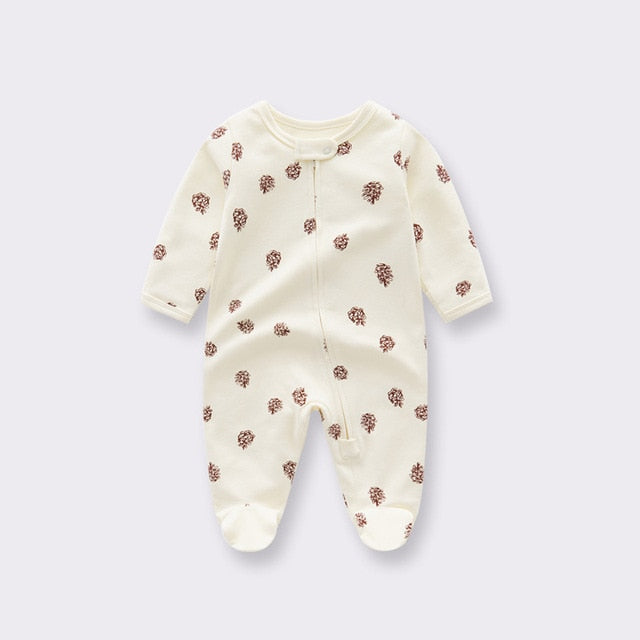 Gestrickter Baby-Footie-Overall