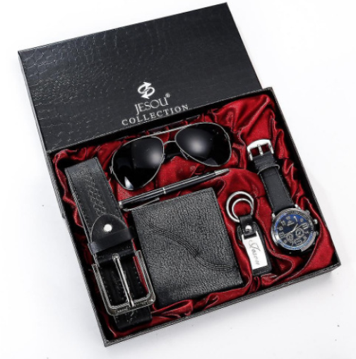 Set de regalo de lujo 6 en 1 para hombre