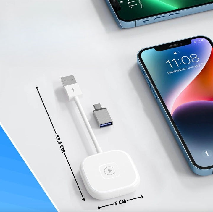 Adaptador inalámbrico Carplay USB-C
