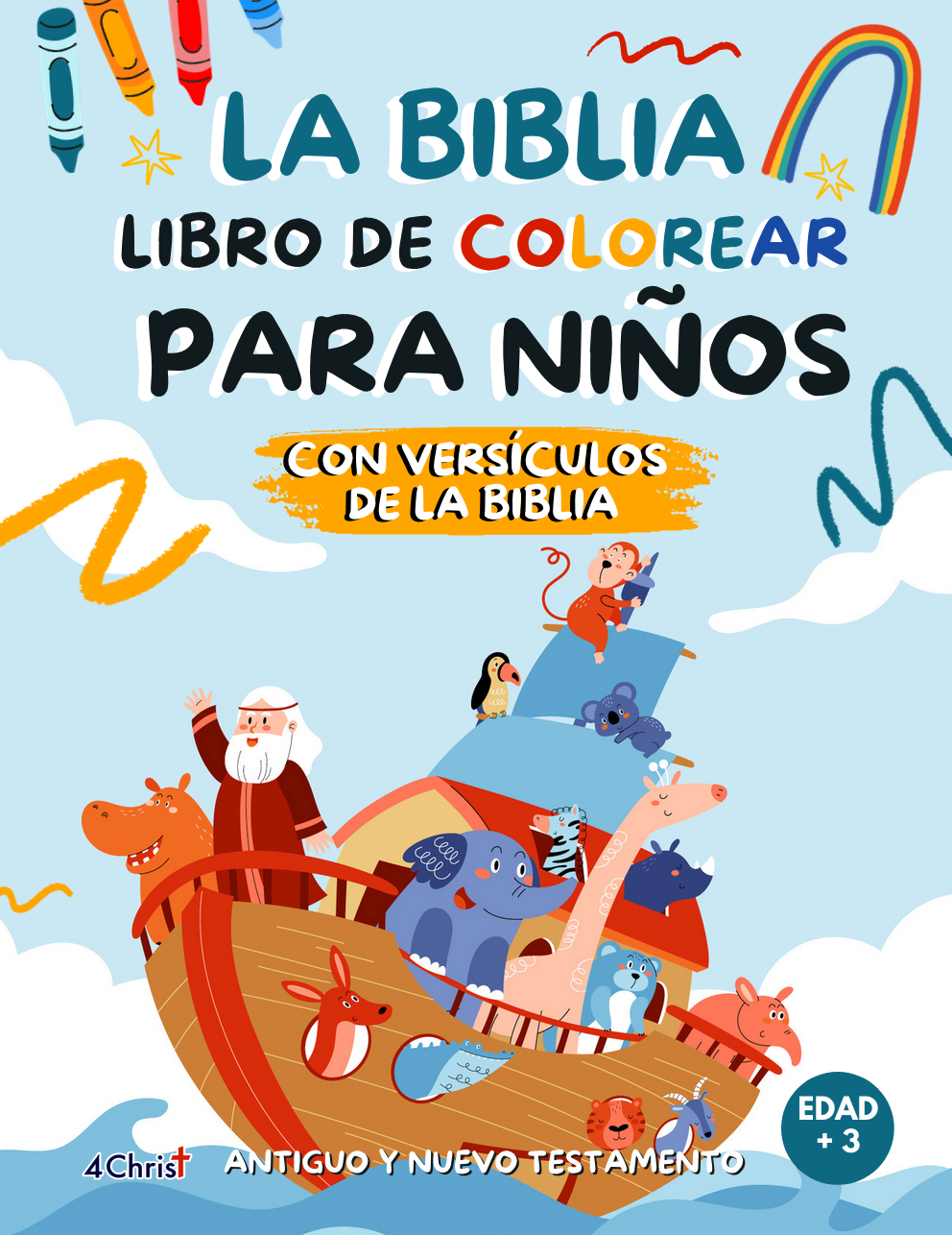 La Biblia Libro de Colorear para Niños