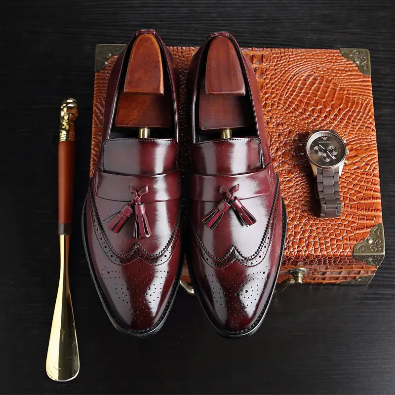 Klassische Lederschuhe für Herren