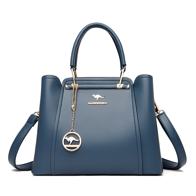 Klassische Ledertasche für Damen