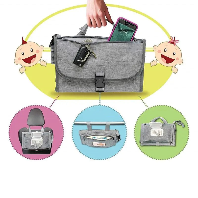 Baby-Wickelunterlage Tasche