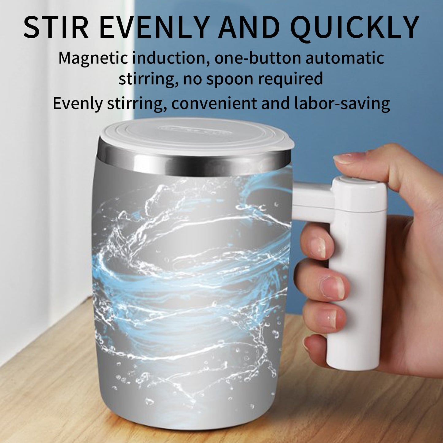 Selbstumrührende Tasse