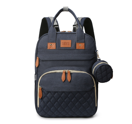 Wickelrucksack mit Multifunktions-Babytaschen für Eltern