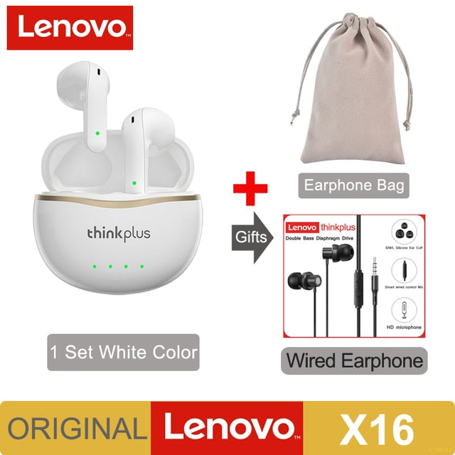 Lenovo - Bluetooth 5.2 TWS-Kopfhörer