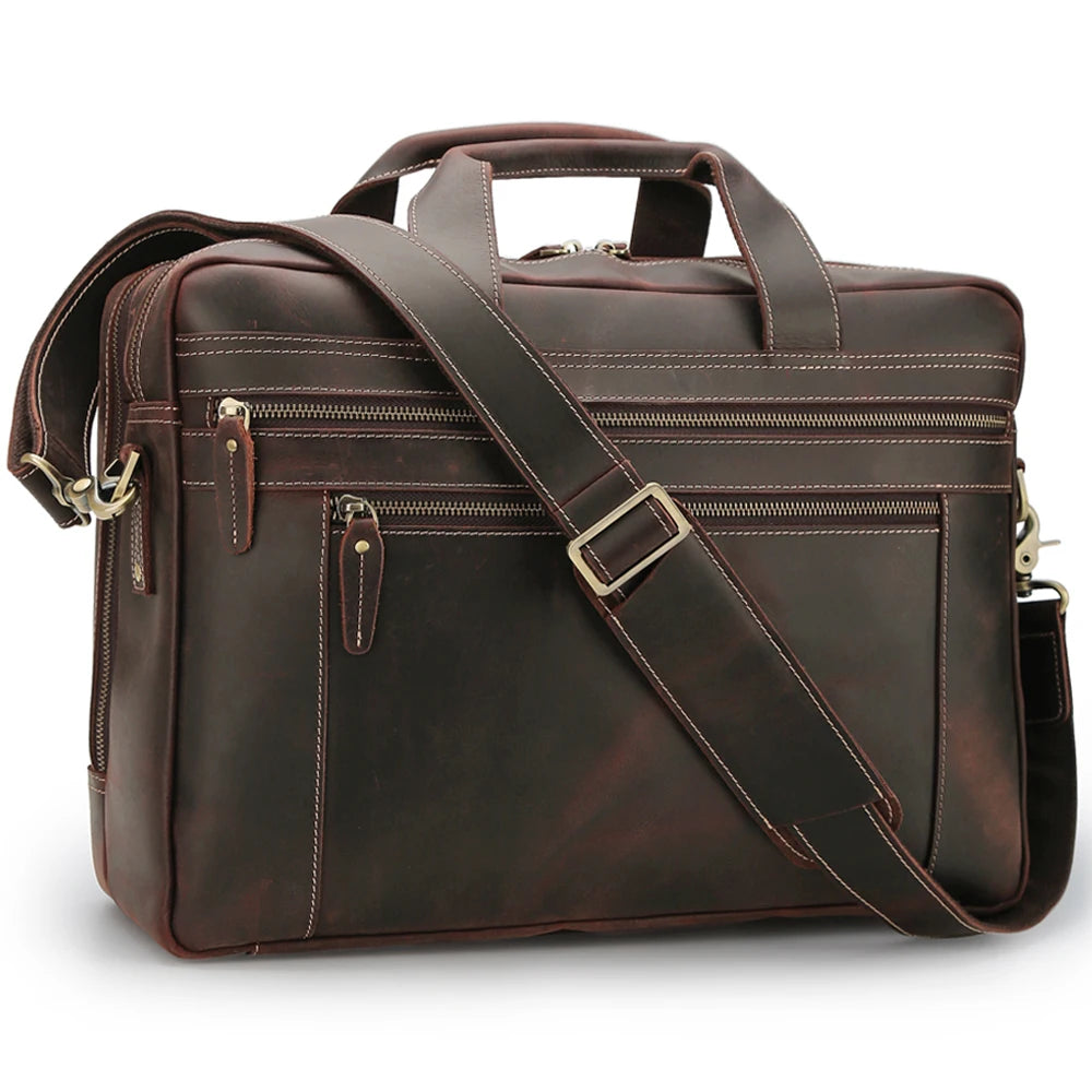 businesstasche herren leder
