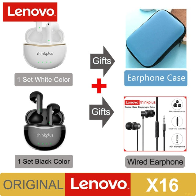 Lenovo - Bluetooth 5.2 TWS-Kopfhörer