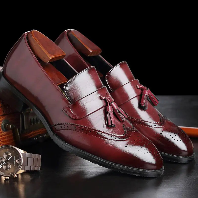 Klassische Lederschuhe für Herren