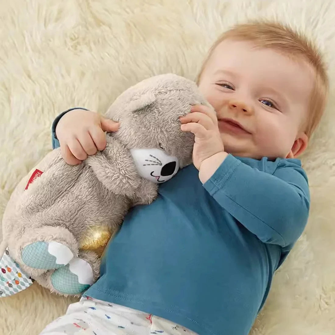 Schlummer-Otter, Plüsch-Tier Baby, Spieluhr, Kuscheltier