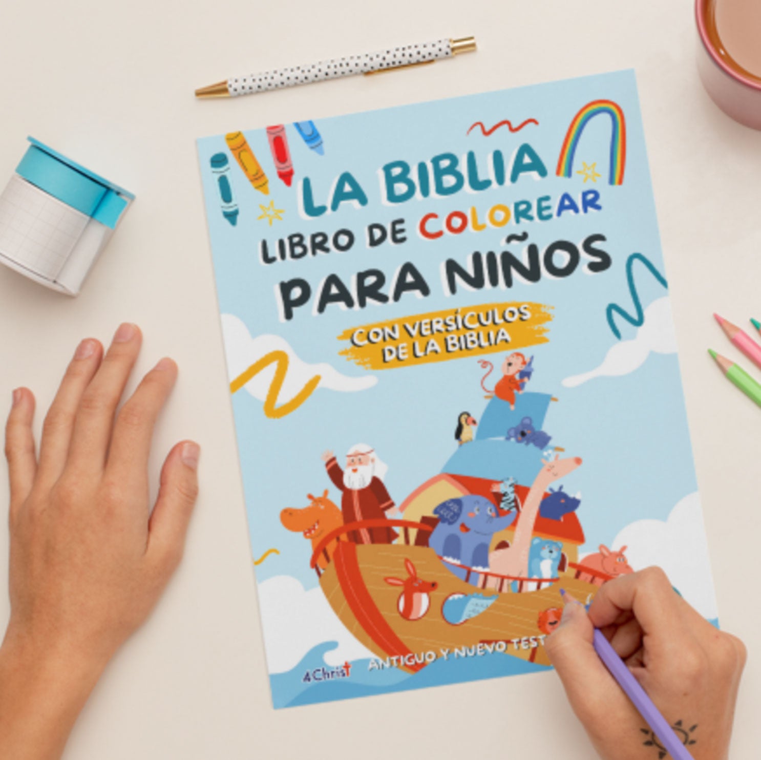 La Biblia Libro de Colorear para Niños