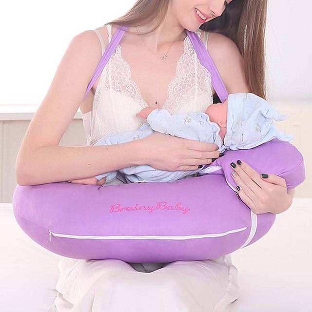 Multifunctional nursing pillow for breastfeeding