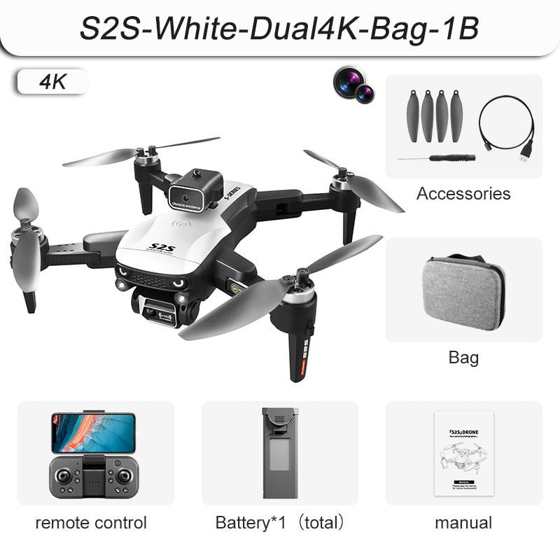 Mini dron con cámara 4K HD