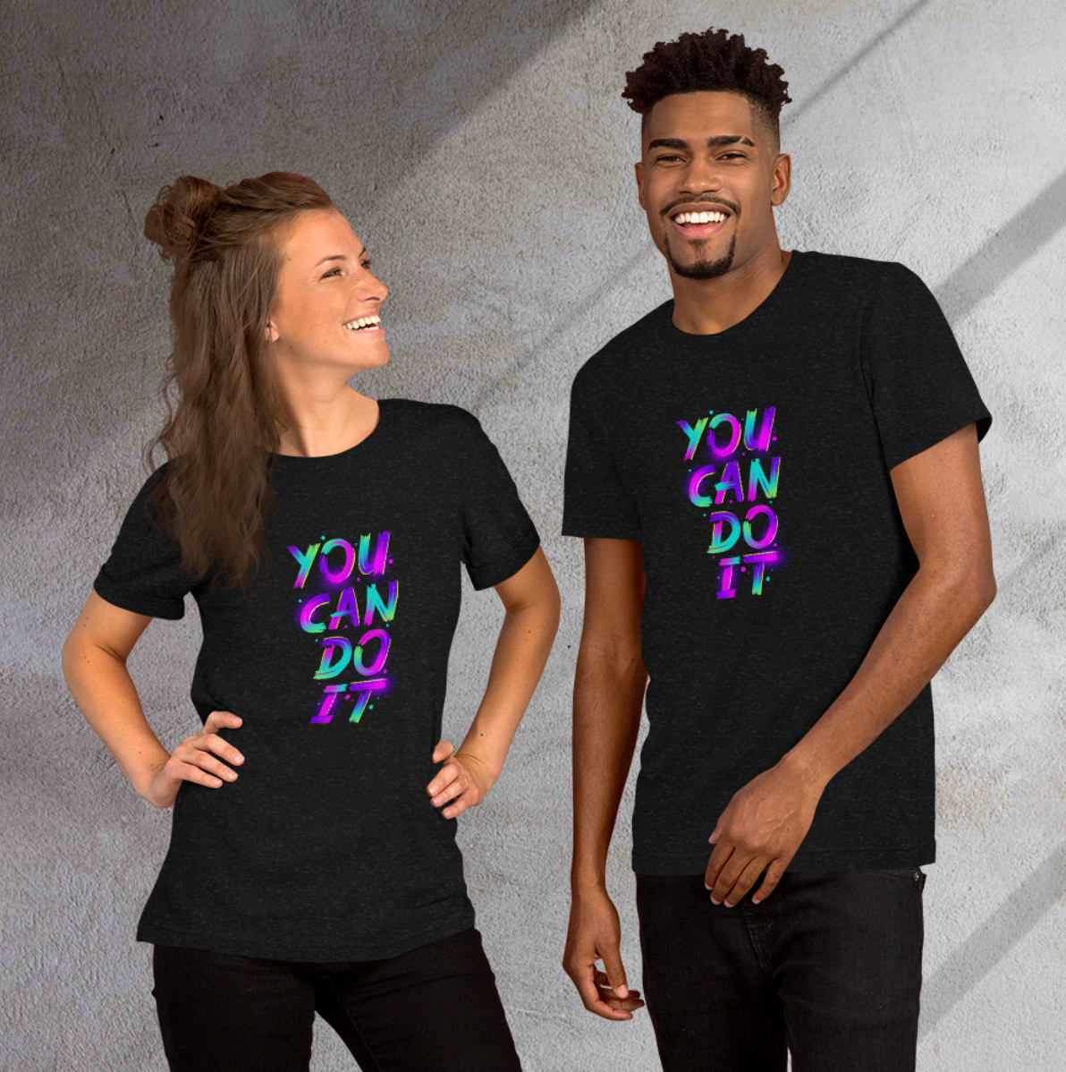Unisex-T-Shirt “You can do it”