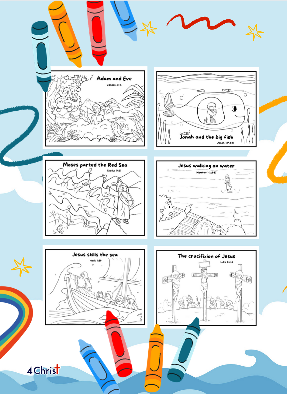 The Bible Coloring Book for Children
