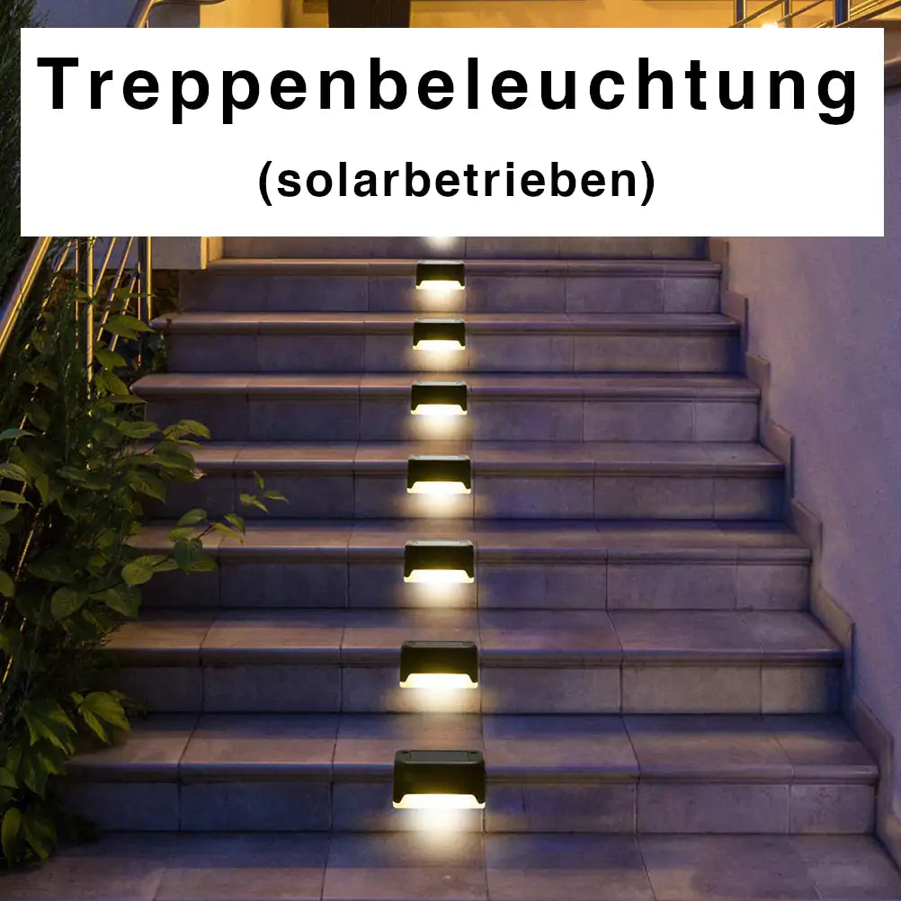Solar-Geländer- und Treppenlichter
