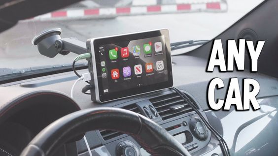 Pantalla CarPlay de 7 pulgadas definitiva para entretenimiento en el automóvil para Apple y Android