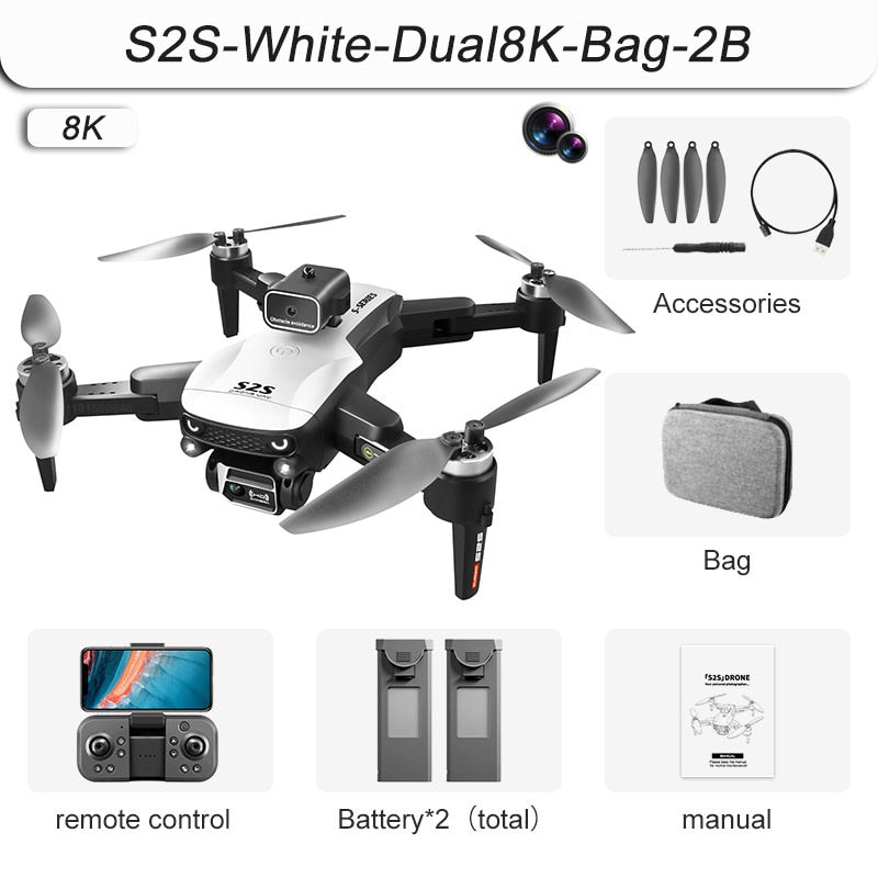 Mini dron con cámara 4K HD