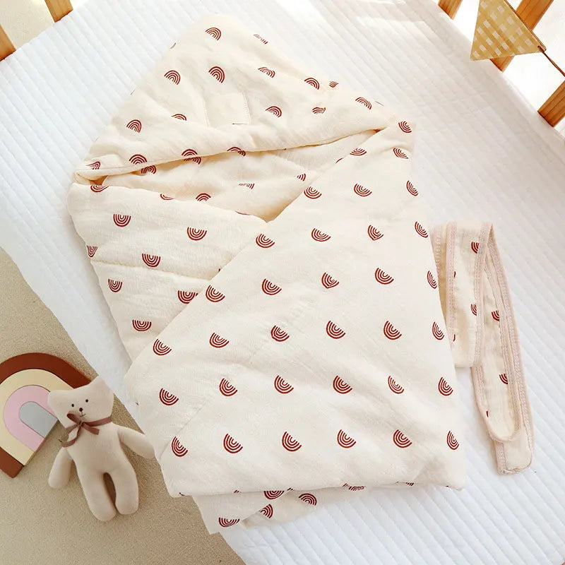 Schlafsack-Babydecke aus Baumwolle