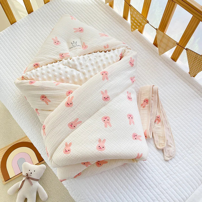 Schlafsack-Babydecke aus Baumwolle