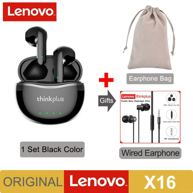 Lenovo - Bluetooth 5.2 TWS-Kopfhörer